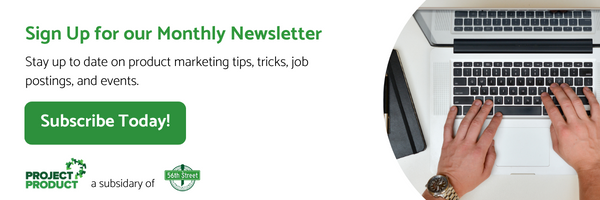 Project Product Monthly Newsletter